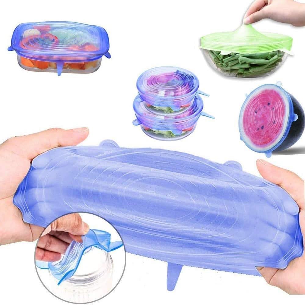 Reusable Silicone Stretch Lids