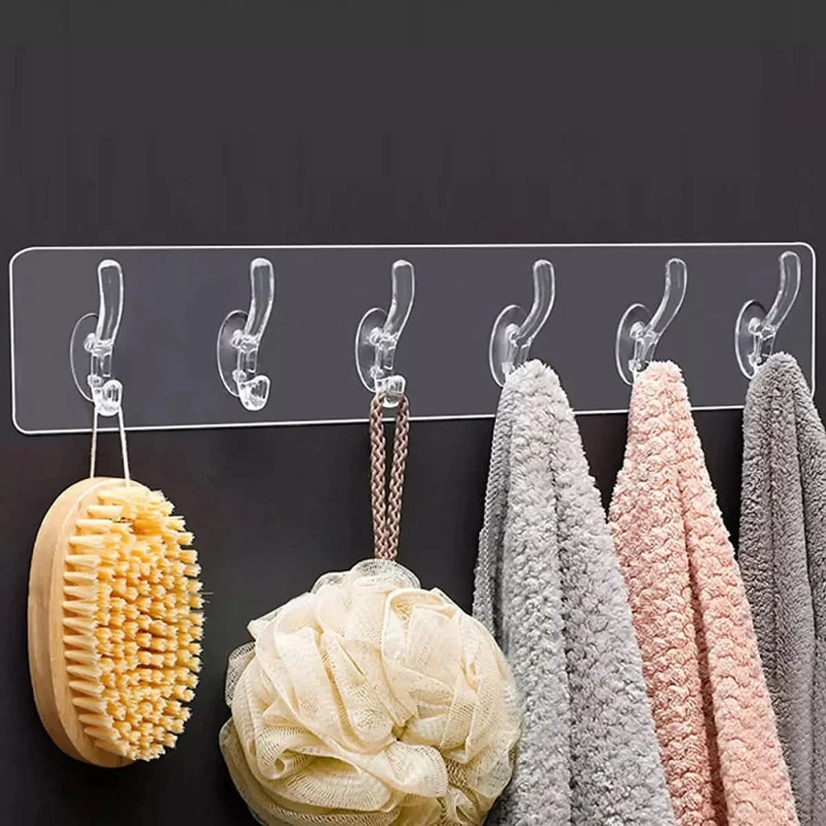 6 Hook Wall Hanger- Heavy Duty
