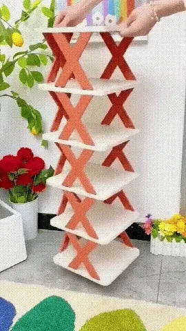 Premium Folding Shoe Rack