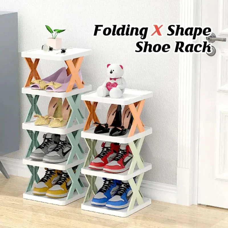 Premium Folding Shoe Rack