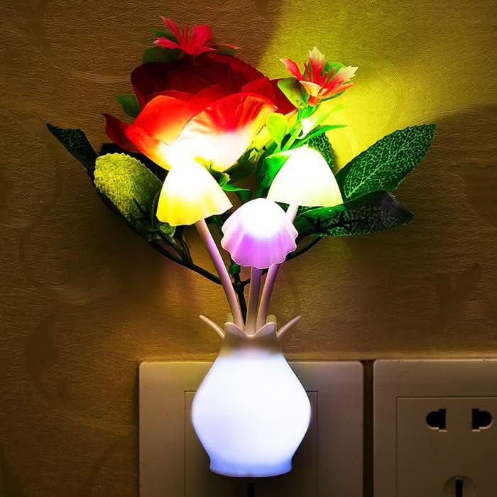 LED Mushroom Night Light With Sensor - Pakpick