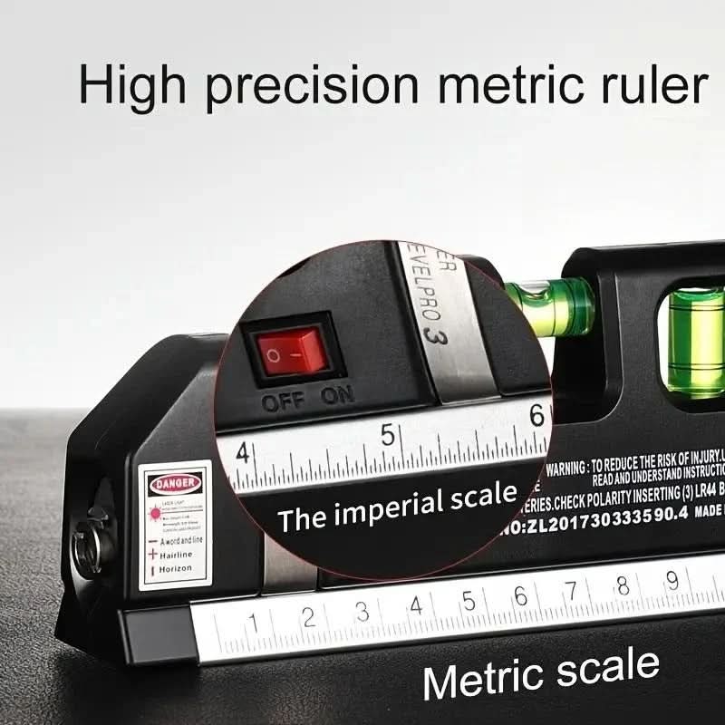Laser Level with Built-in Tape – USA Imported - Pakpick