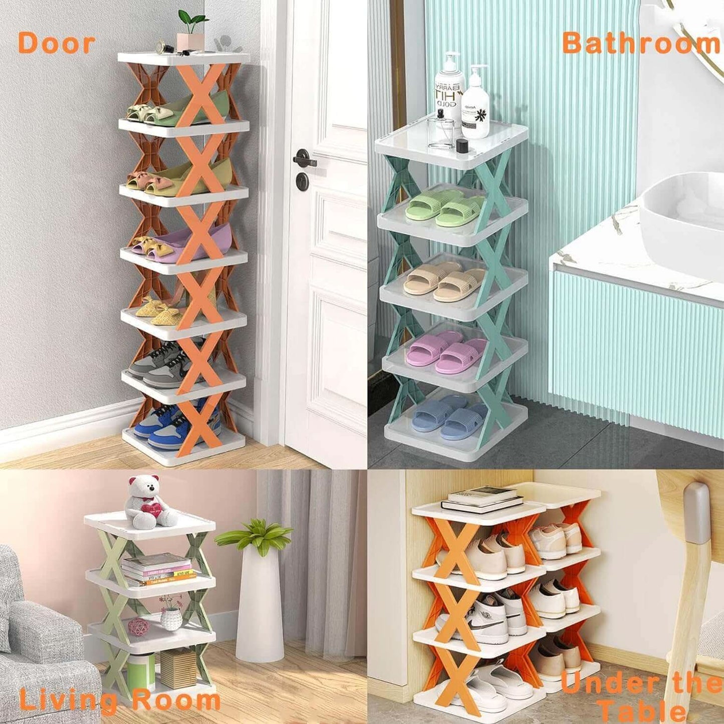 Premium Folding Shoe Rack