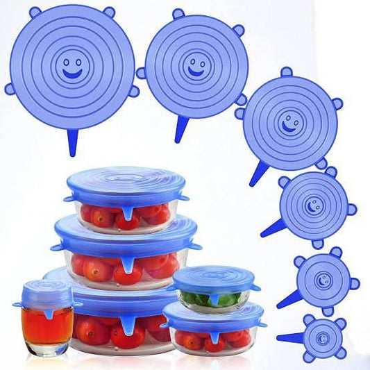 Reusable Silicone Stretch Lids