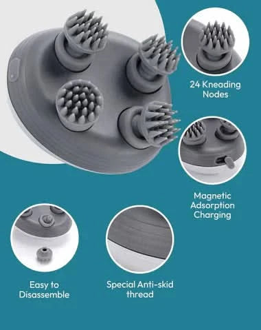 Electric Head & Scalp Massager for Men Women - Pakpick