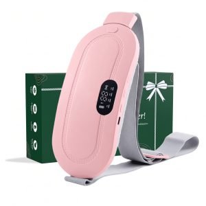 Period Cramp Relief Belt with Heat and Massage