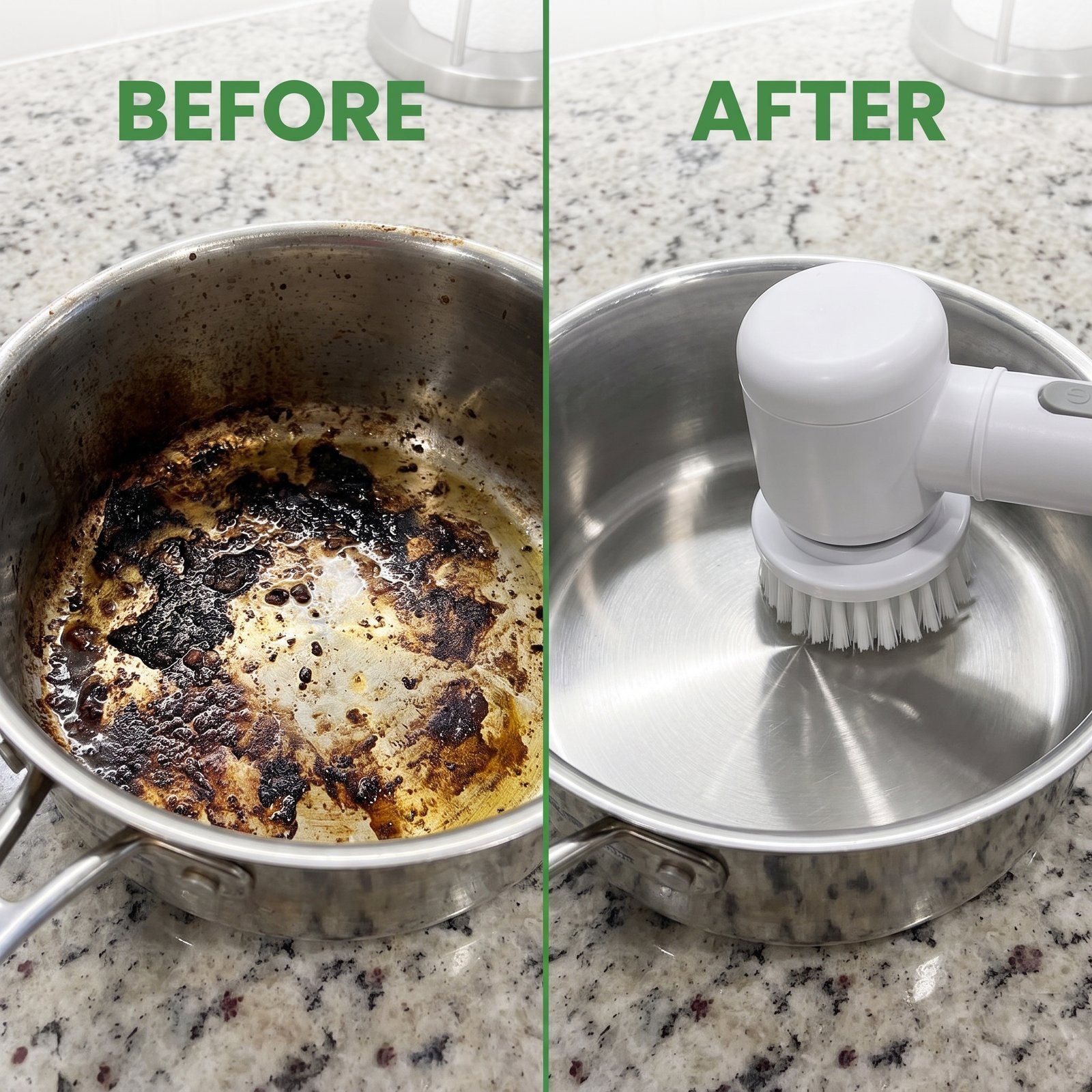 Electric Spin Scrubber, 5 in 1 Cleaning Brush - Image 3