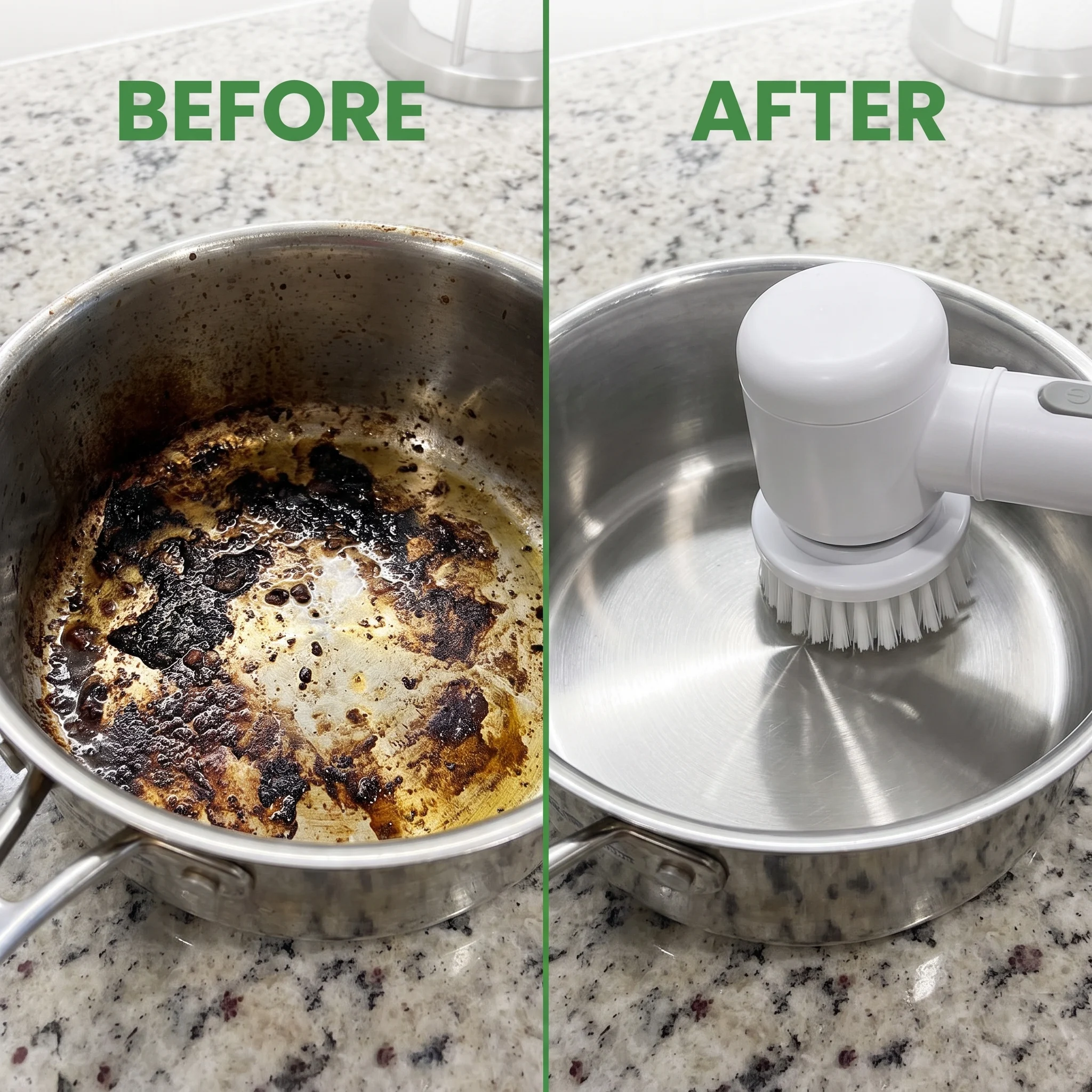 Electric Spin Scrubber, 5 in 1 Cleaning Brush - Image 3