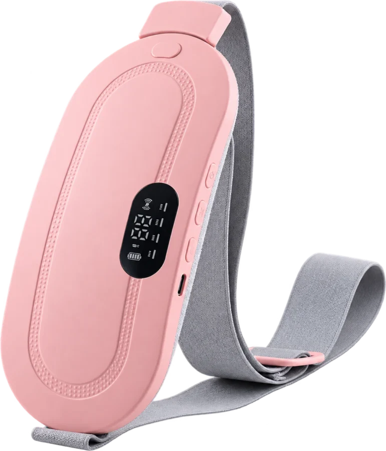 Period Cramp Relief Belt with Heat and Massage